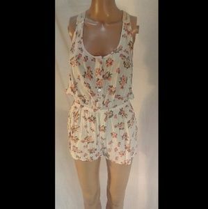Forever 21 Floral Romper